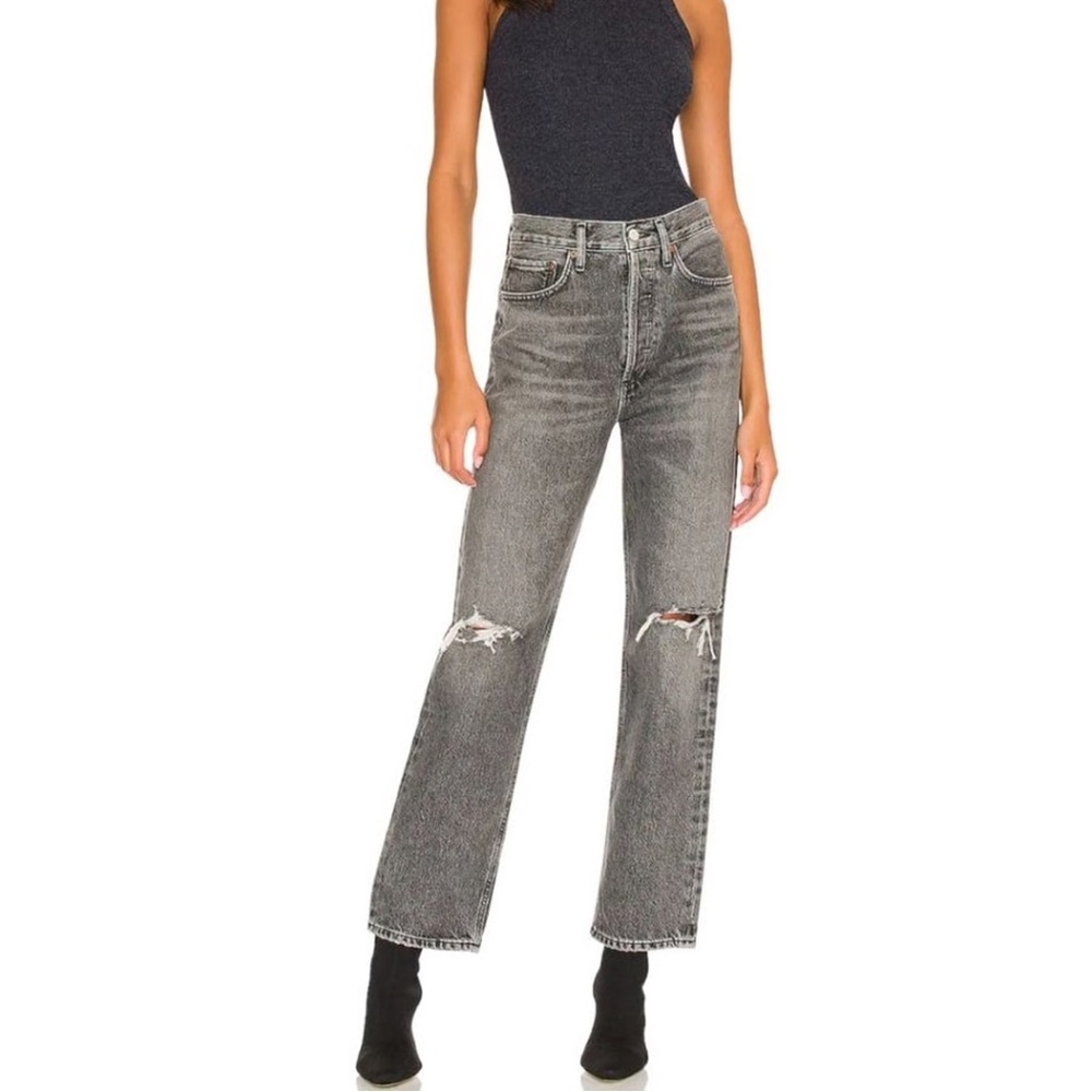 AGOLDE 90's Mid Rise Loose Fit Jeans - Aritzia (Size 24)